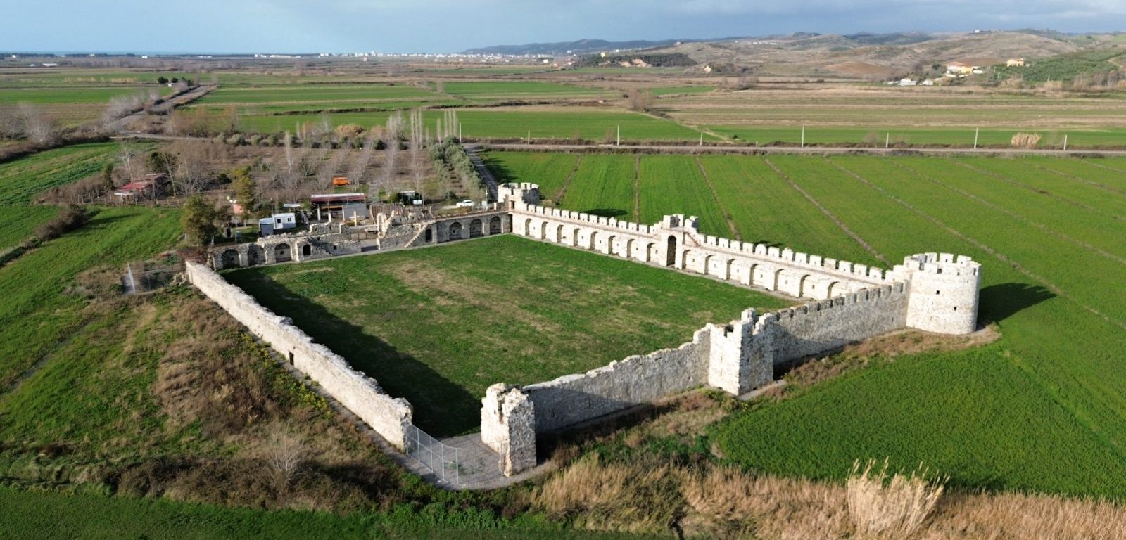 Bashtova castle in Albania