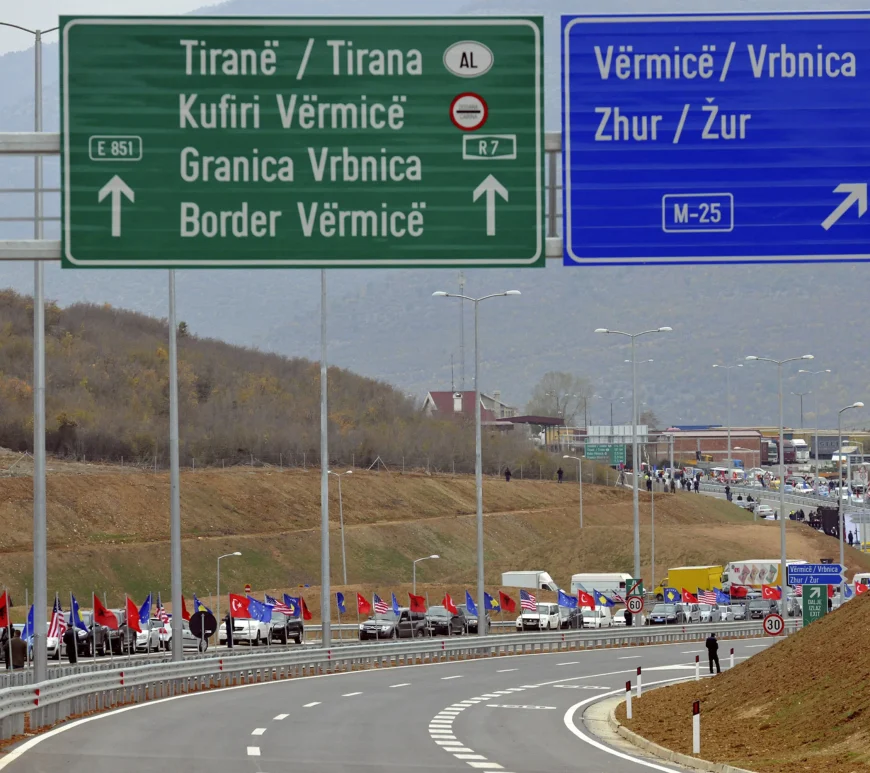 Albania Kosovo border