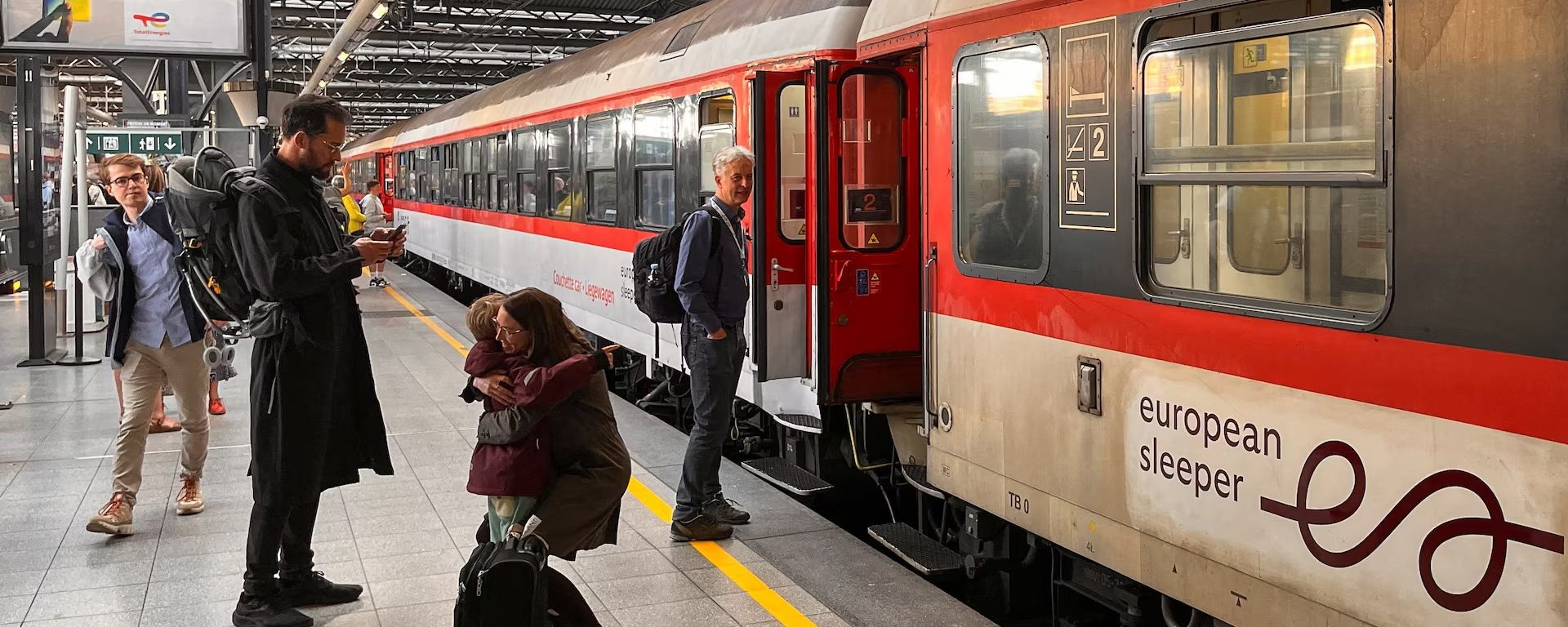 European sleeper train