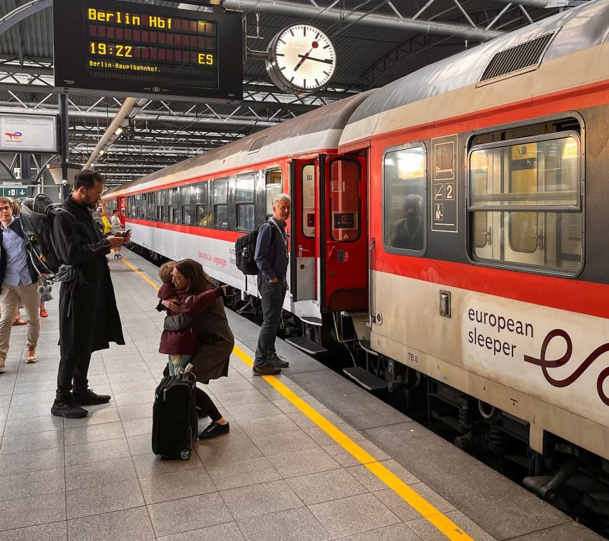 European sleeper train
